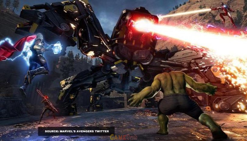 Official Marvel's The Avengers PS4 Game Free Download