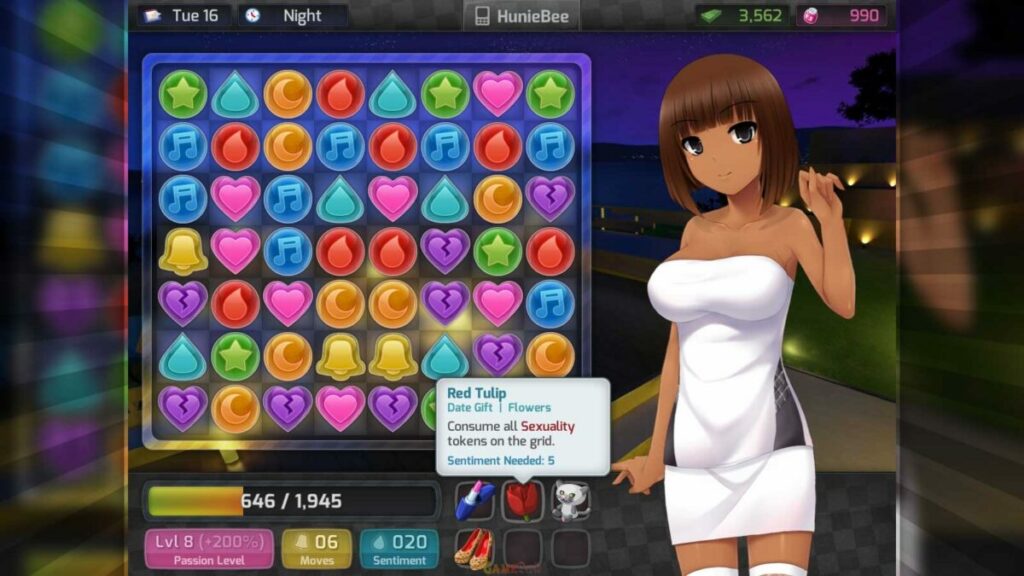HuniePop Official PC Game New Edition Download Here
