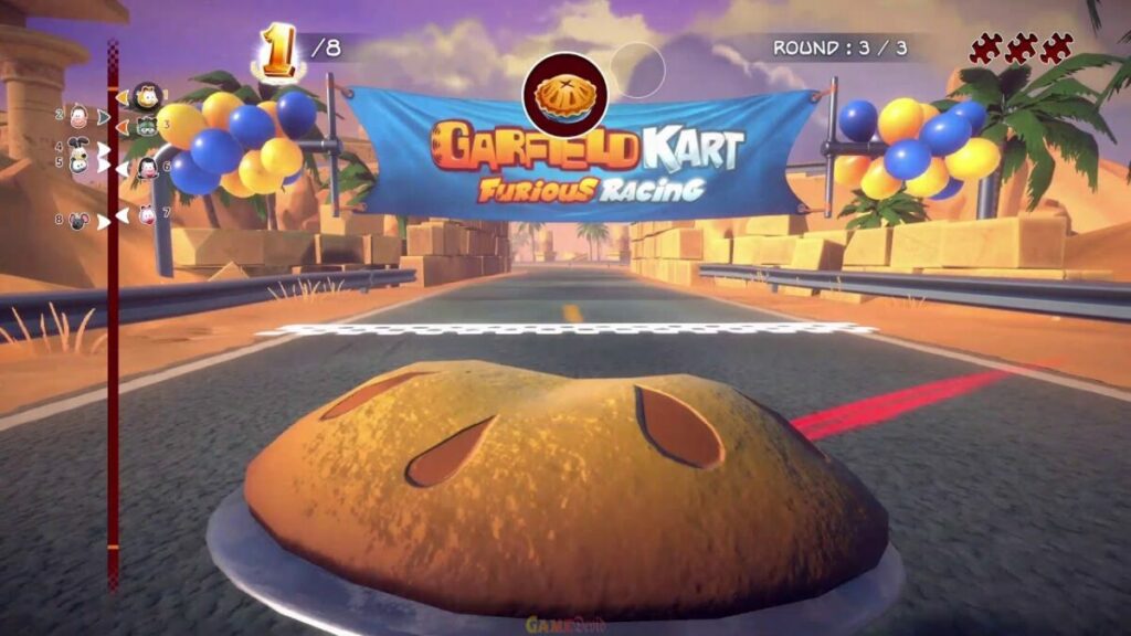 GARFIELD KART – FURIOUS RACING Official PC Game Download Now