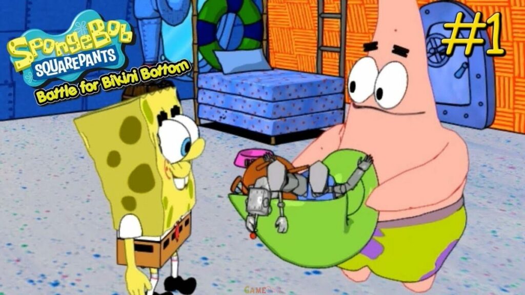 SpongeBob SquarePants: Battle for Bikini Bottom - Rehydrated PC Complete Game Free Download