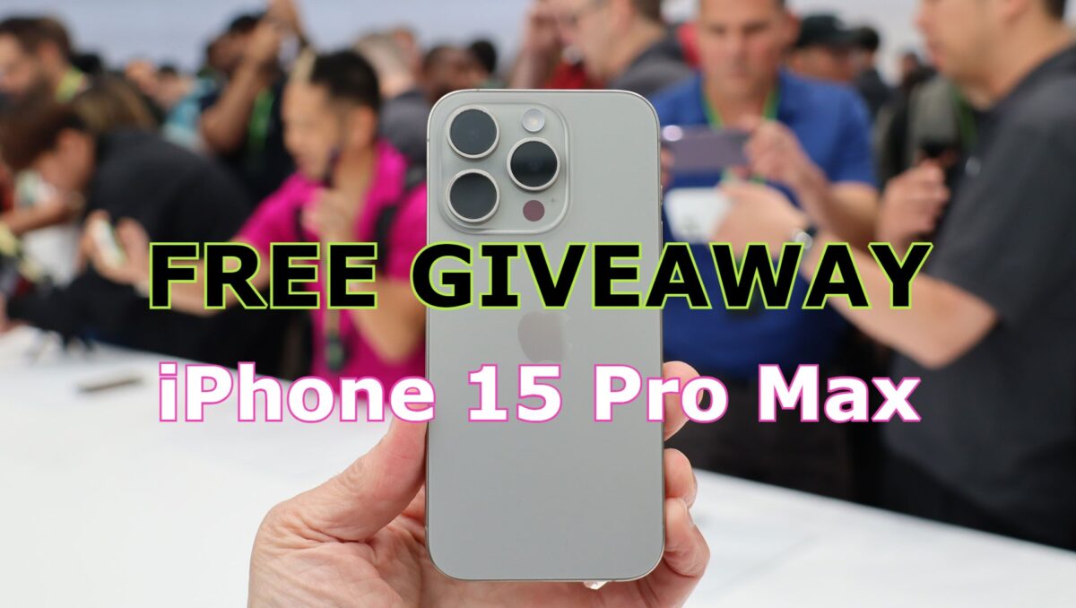 iPhone 15 Pro Max 1TB Free Giveaway Just Download Any 5 Game From Game Devid
