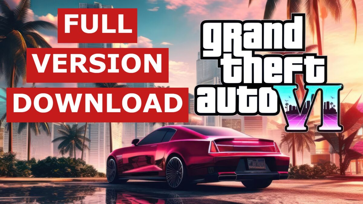 Grand Theft Auto VI PS4, PS5 Game Latest Edition 2024 Version Download