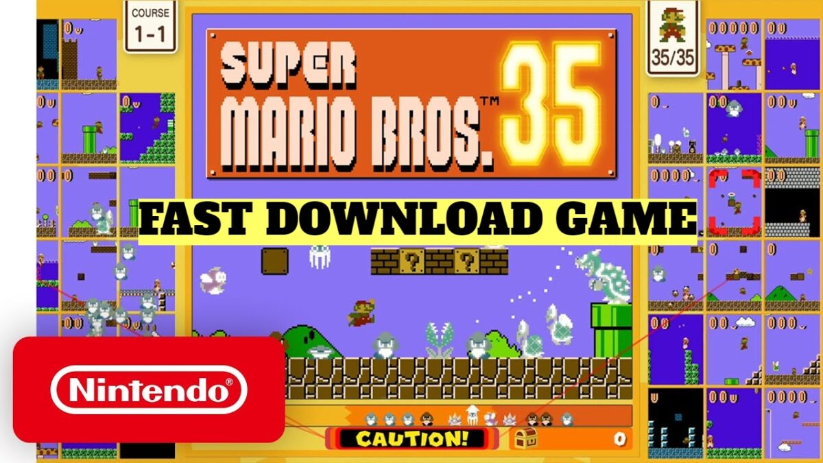 Nintendo Switch Game Super Mario Bros. 35 Full Setup Free Download
