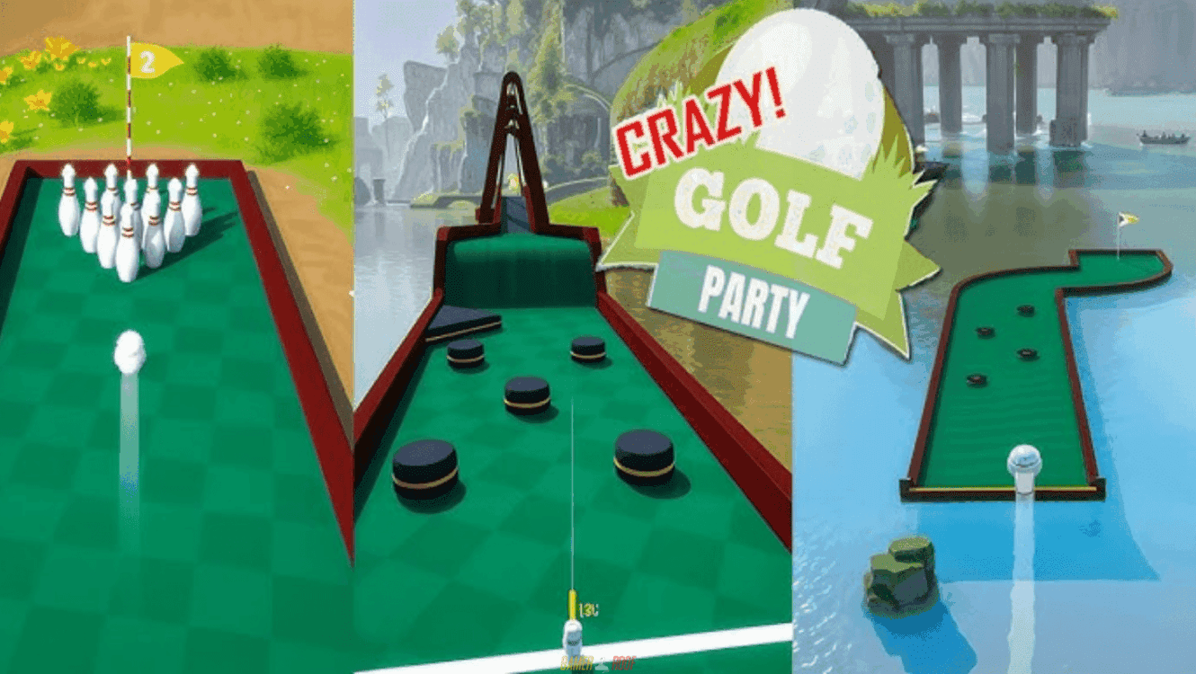 Crazy Golf Party