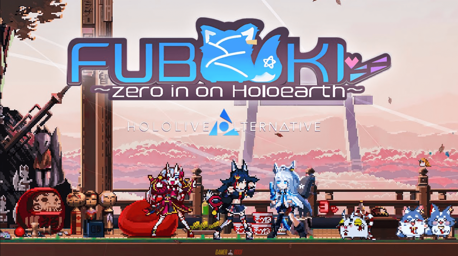 FUBUKI zero in on Holoearth HOLOLIVE ALTERNATIVE v1.00