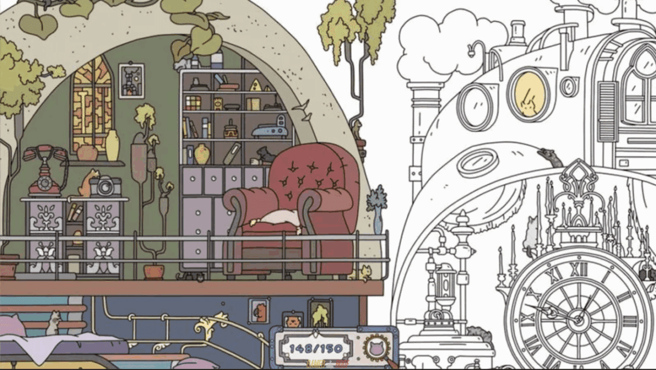 HIDDEN CATS 3 Steampunk