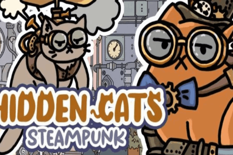 HIDDEN CATS 3 Steampunk