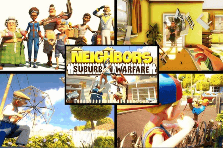 Neighbors Suburban Warfare