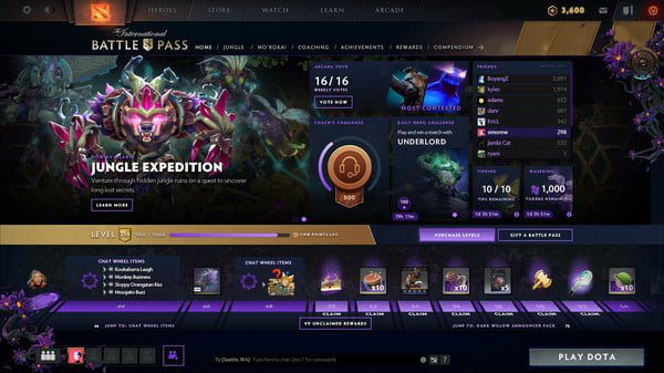 The International 2019 Battle Pass Level 100