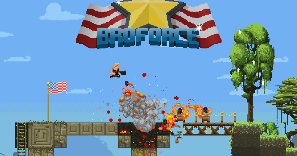 Broforce Game XBOX 360 Latest Game Edition Download Free