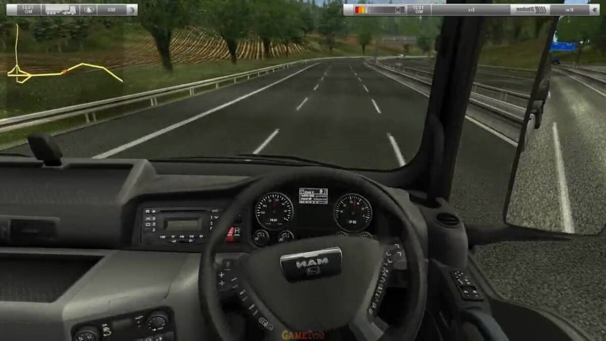 German Truck Simulator Official Window PC Game Crack Version Download