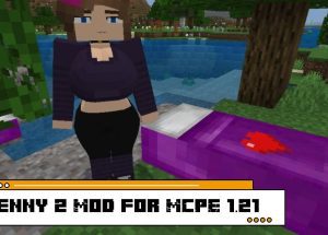 Download Jenny 2 Mod on Minecraft PE 1.21 and 1.22 (remake)